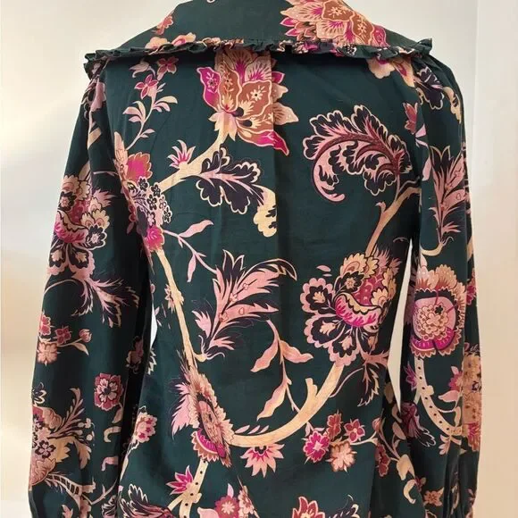 Love the Label Leonie Floral Print Top S - Picture 6 of 8